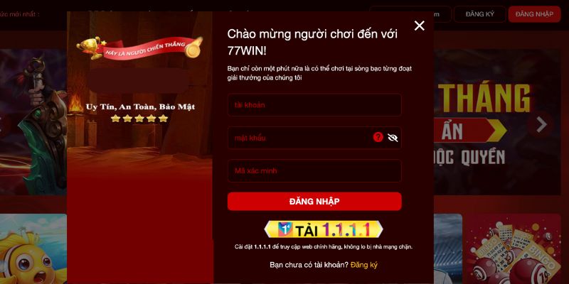 Xác nhận đăng nhập tài khoản thành công