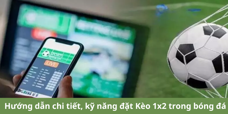 Hướng dẫn chi tiết, kỹ năng đặt Kèo 1x2 trong bóng đá